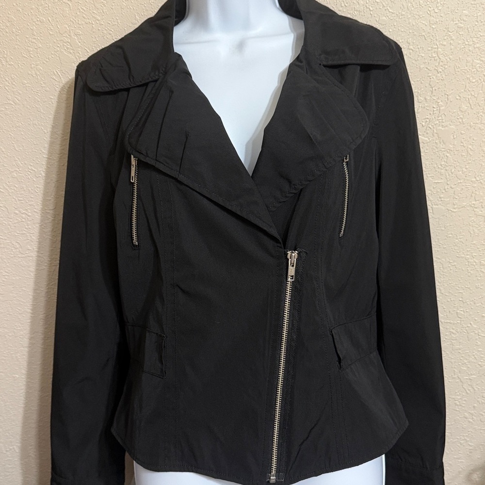 Express Black Satin-Lined Jacket